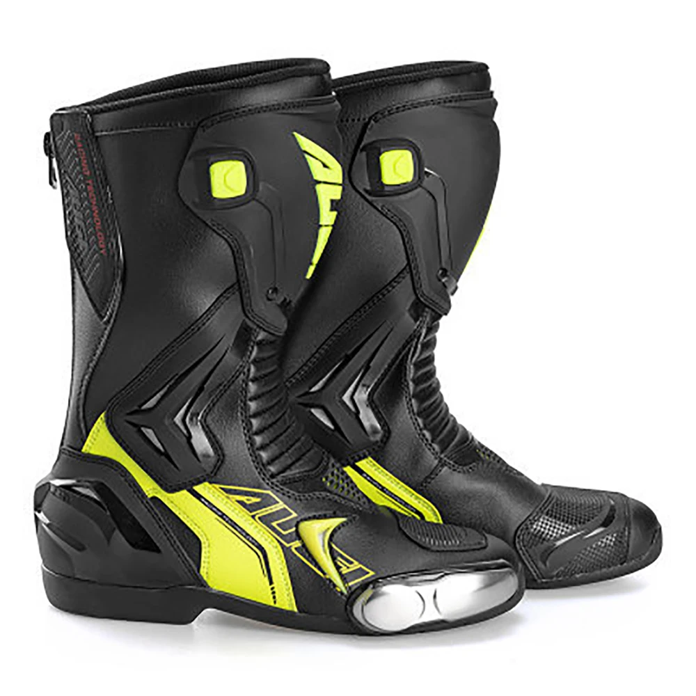 

Motocross Boot Motorcycle Boots Man Waterproof Studded Boots Wear-Resistant Anti-Slip Motorcycle Equipment Anti-Fall