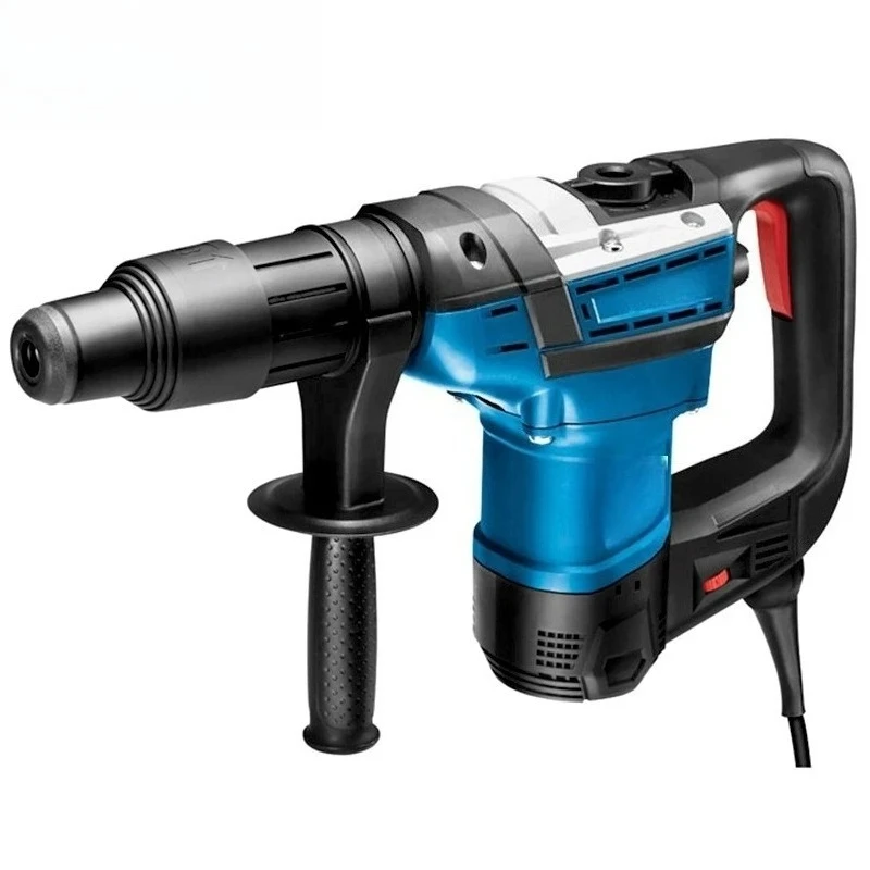 High-power hammer-pickaxe dual-purpose planting bar five-pit impact electric hammer drill