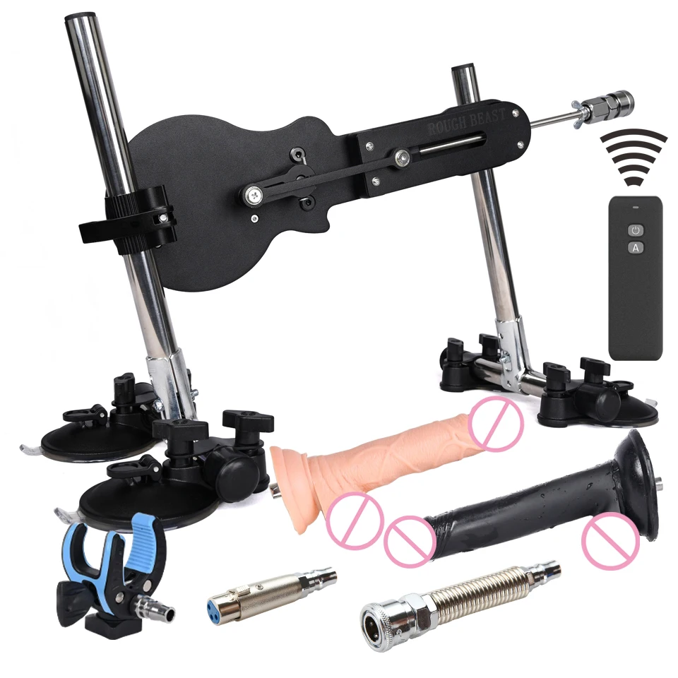 

ROUGH BEAST Sex Machine for Women and Men 72W Power Masturbation Machine with Vac-U-Lock Dildo Accessories Sex Toys Masturbator