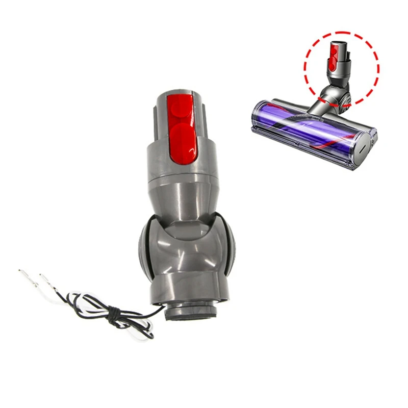 

2 PCS Vacuum Cleaner Direct Drive Head Connection Head For Dyson V8 V10 Floor Brush Replacement Connector