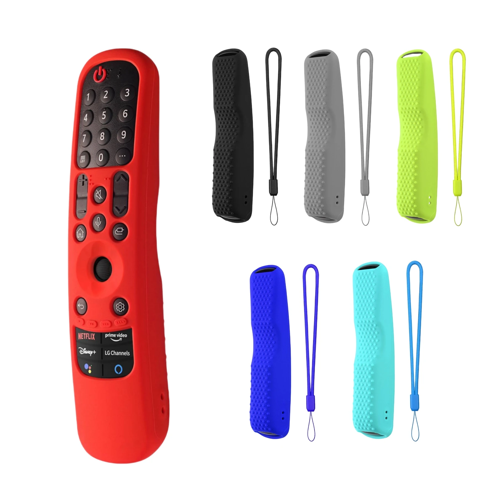 Estojos de silicone para LG Smart TV, Magic Remote Controller Sleeve, capas protetoras para LG MR22GA MR21GA MR23GA