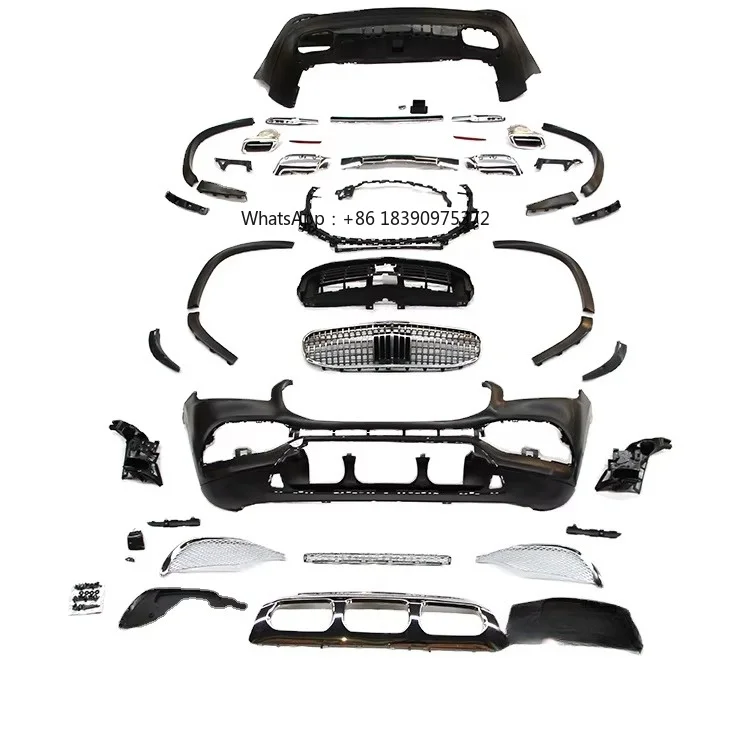 

High quality X167 body kit face-lifting for mercedes gls class body kit 2019 2020 2021