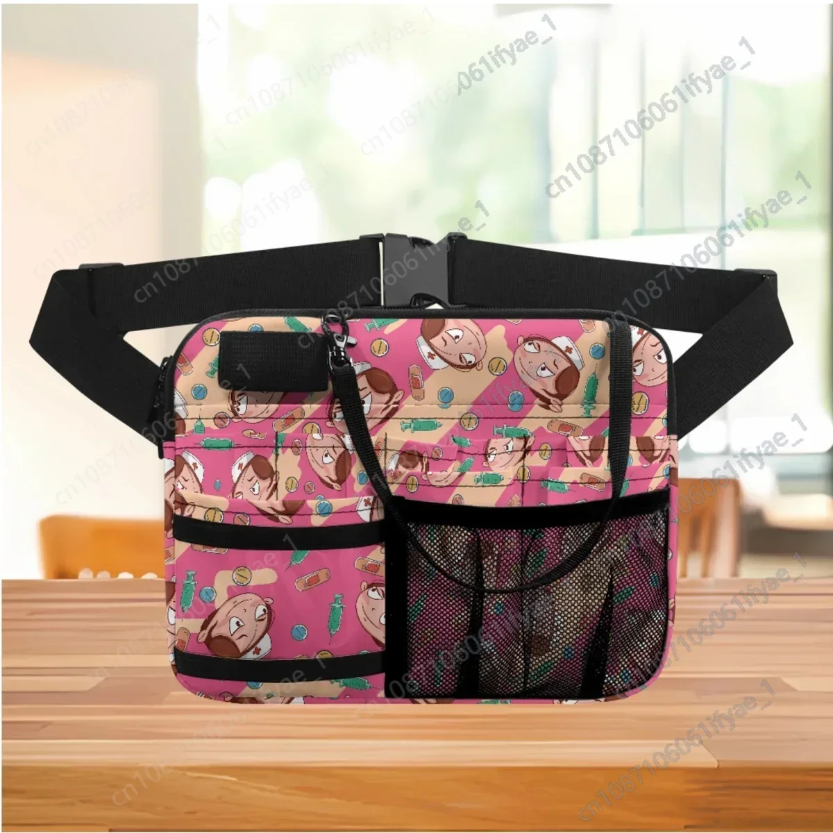 Nurse Fanny Pack Dropshipping Organizer Pouch Tape Holder Portable Nursing Medical Fanny Pack Multi Compartment Utility Hip Bag