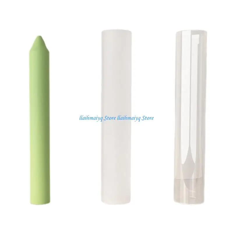 

573B нежная спиральная форма силиконовая форма DIY восковые свечи формы для ароматерапии литейная форма ручной работы длинный