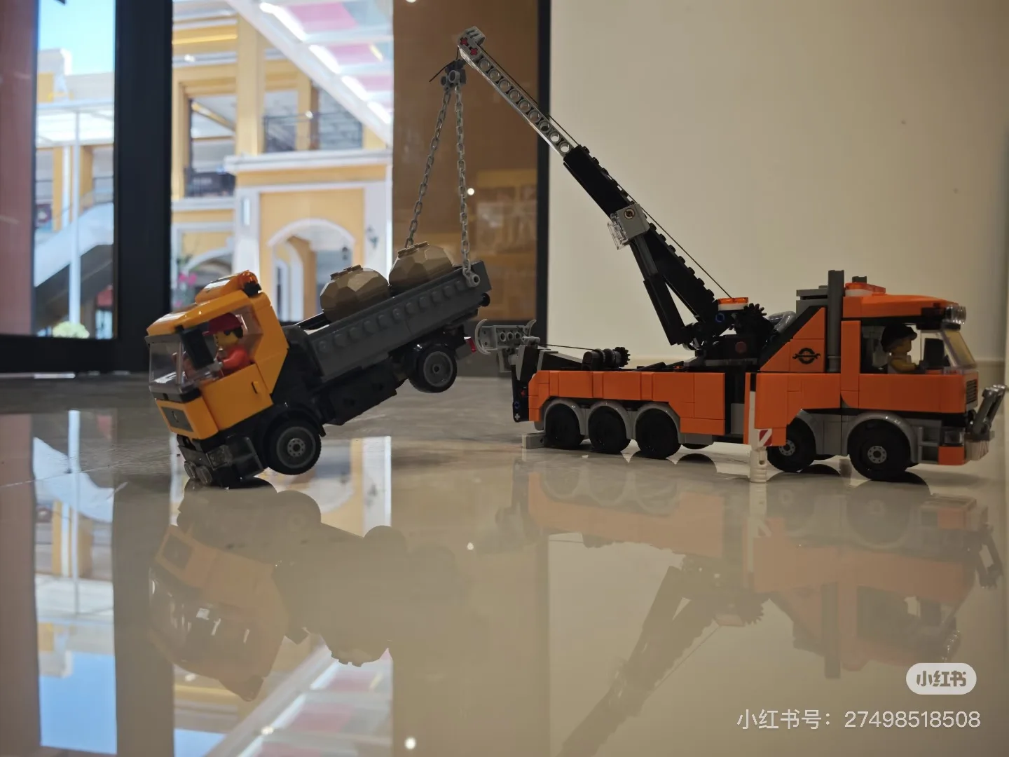 

Конструктор MOC 60467, 1280 деталей | Новый грузовик-кран серии City 2026 для тяжелых работ | Отличный подарок на Рождество и Хэллоуин