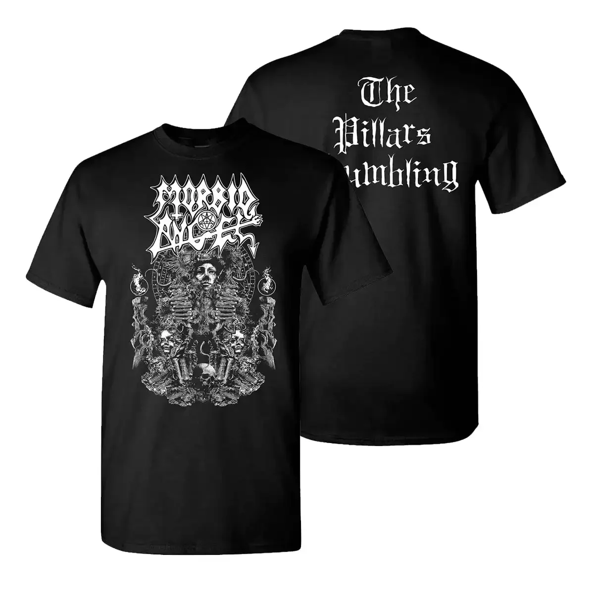 Morbid Angel Death Metal Band Graphic T-shirt Unisex Men Women Fans Essentials Short Sleeve Tops Fashion Brand Summer Tee