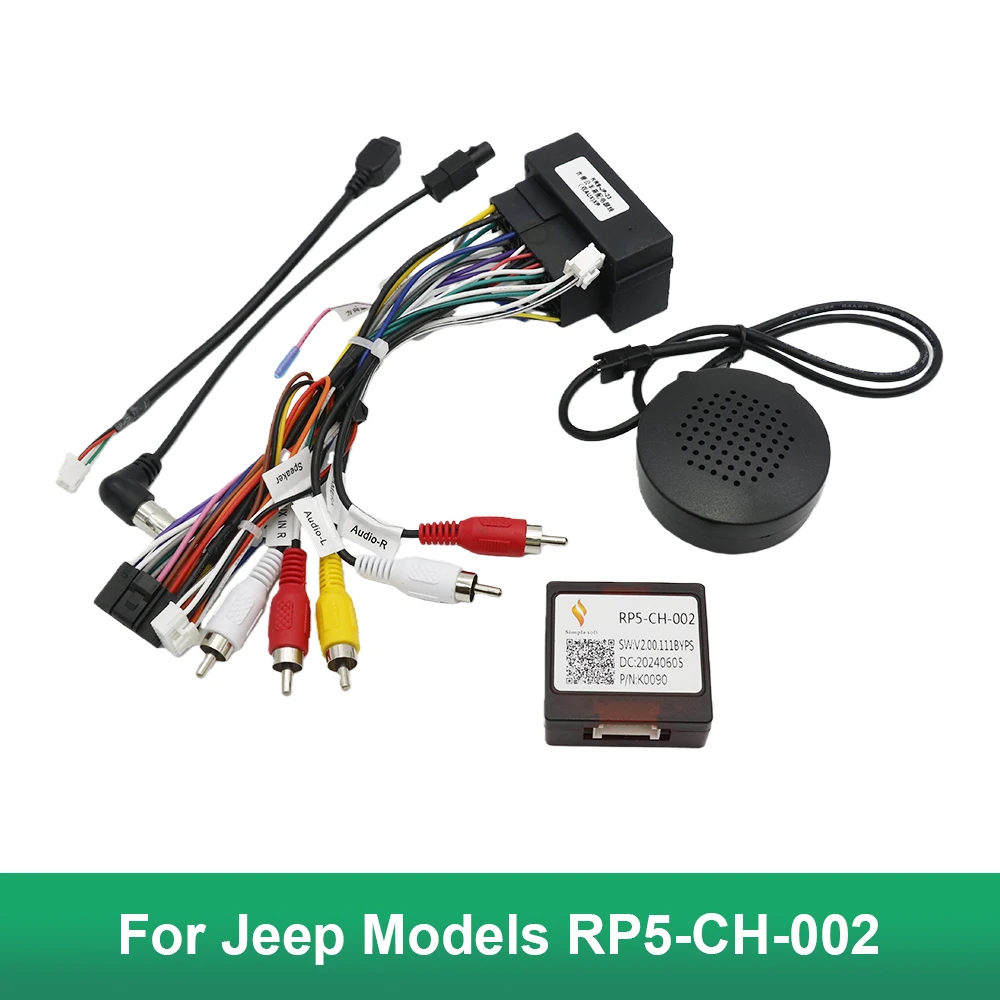 16Pin CANBUS Wiring Kit for Jeep Models RP5-CH-002 Decoder Grand Cherokee Wrangler