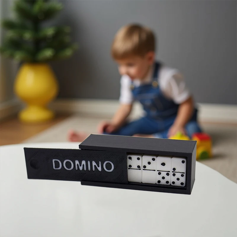 1 Set 1:12 Poppenhuisaccessoires Miniatuur Domino Modelbouw Leren Educatief Speelgoed Dot Domino's Bordspel