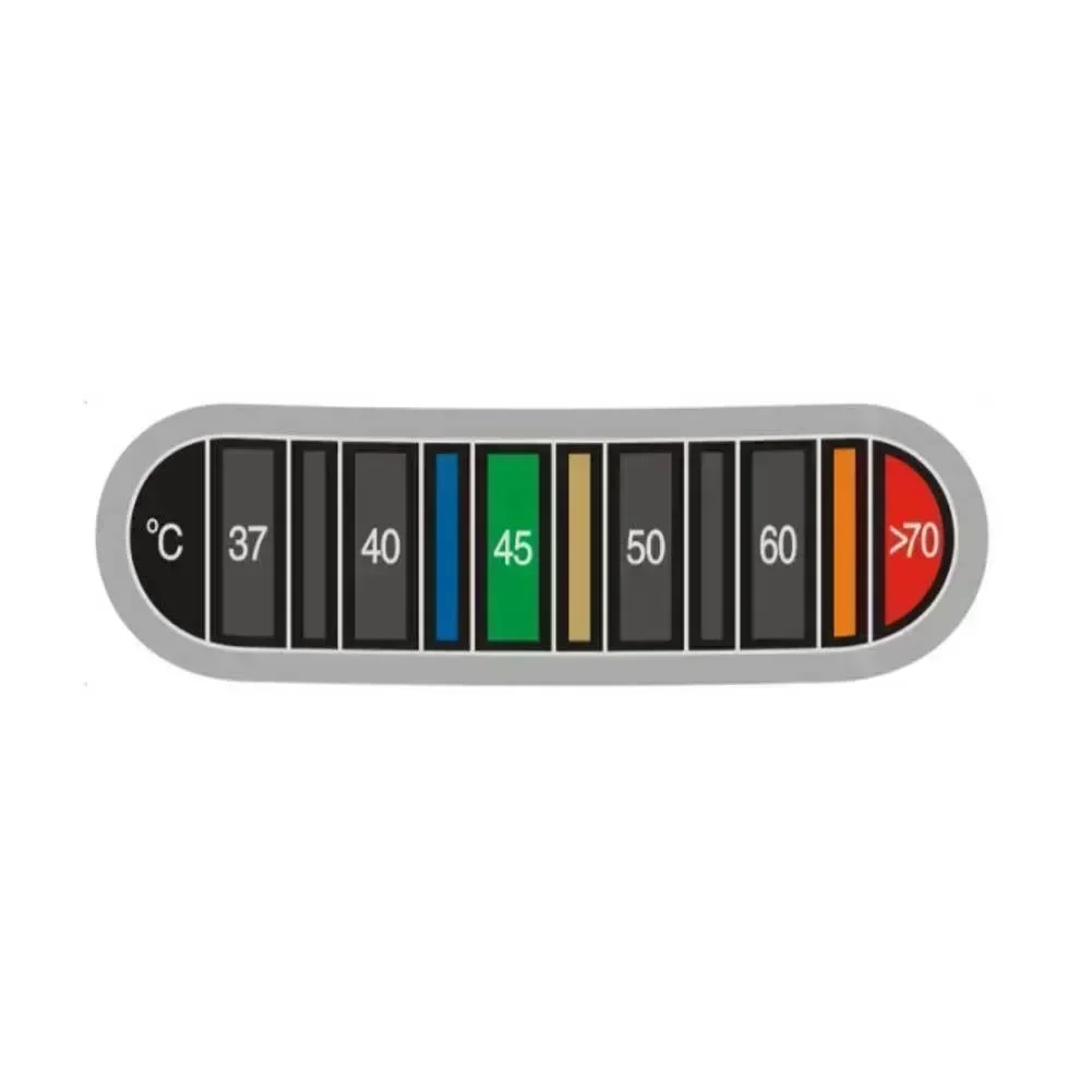 Hygrometers Thermometeraufkleber Business Industrial Kaffeemaßtemperatur Messstreifen 0-70 ℃ Kocherflüssigkeit