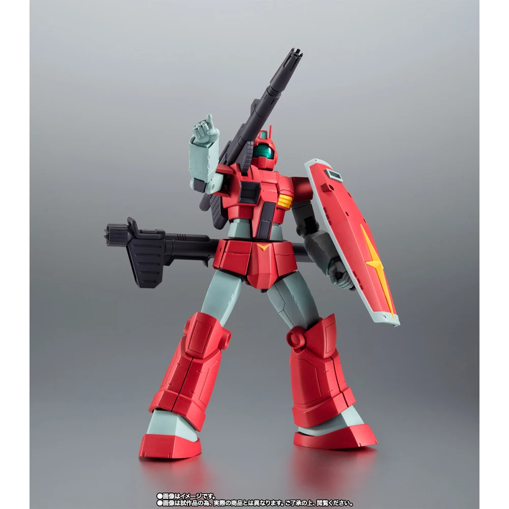 In Stock Original BANDAI ROBOT SPIRITS ANIME Jaburo Base Ver RGC-80 GM Cannon Figure Action Anime Genuine Model Boxed Toy