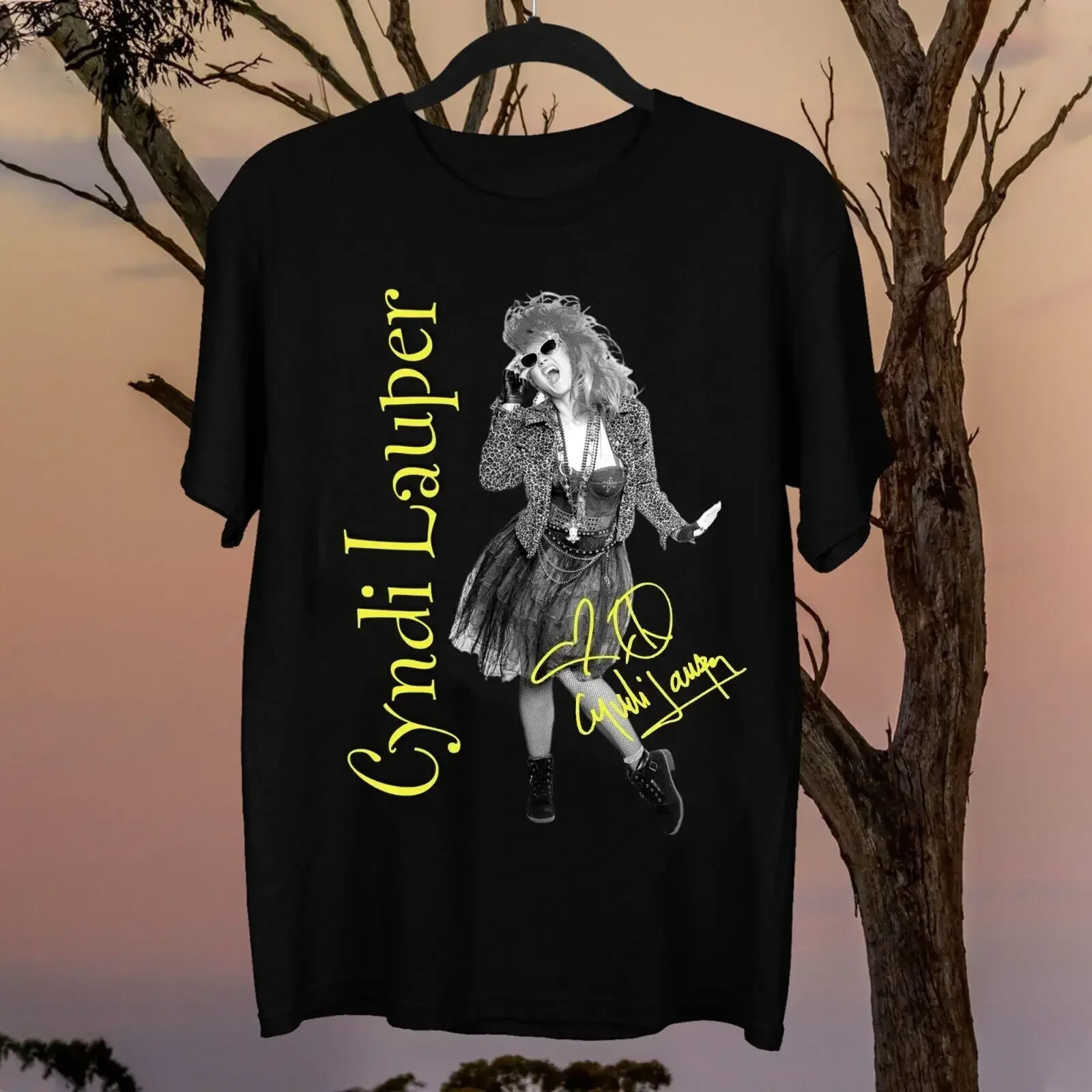 

CYNDI LAUPER Gift Funny Unisex Short Sleeve All Size S-234XL T-Shirt