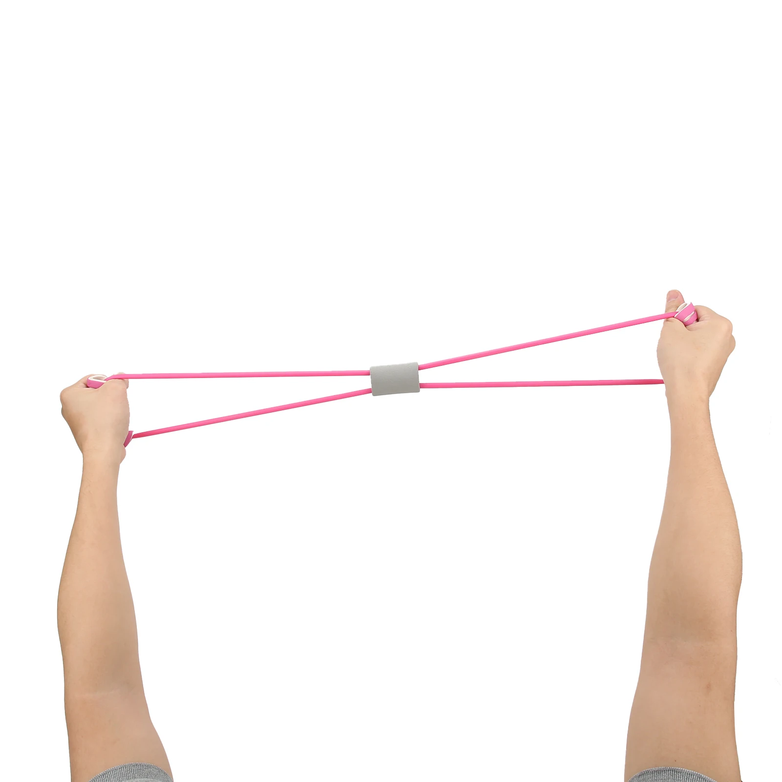 เชือกดึง 8 รูปแบบ สายยืดออกกำลังกาย ทนทาน นุ่ม ไม่ลื่น ยืดหยุ่น ปลอดภัย สำหรับโยคะ