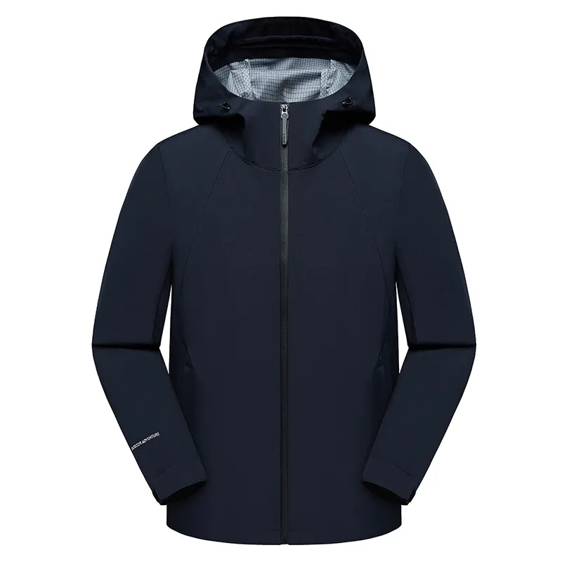 ARC Bird Home with The Same Fashion Leisure Solid Color Outdoor Port Wind Sports Windproof Waterproof Mountaineering Jacket
