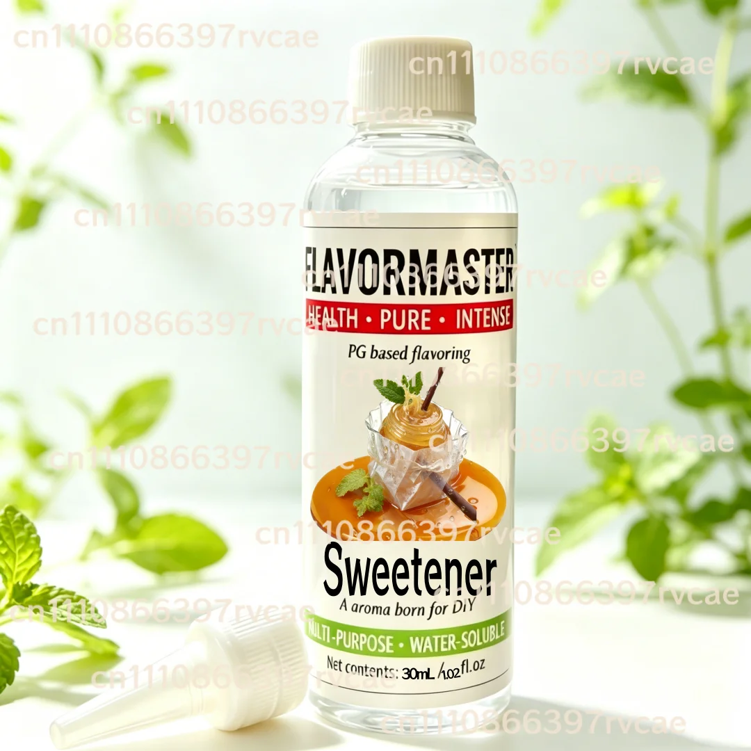 Edulcorante soluble en agua, concentrado de sabor líquido, sabor dulce duradero, ideal, alta estabilidad, aroma fuerte para DIY