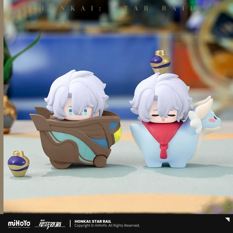 Presale Sunsyea Honkai Star Rail Official Merch miHoYo Original Q Version Small Figure Ornament Doll Phainon Mydei Anaxa