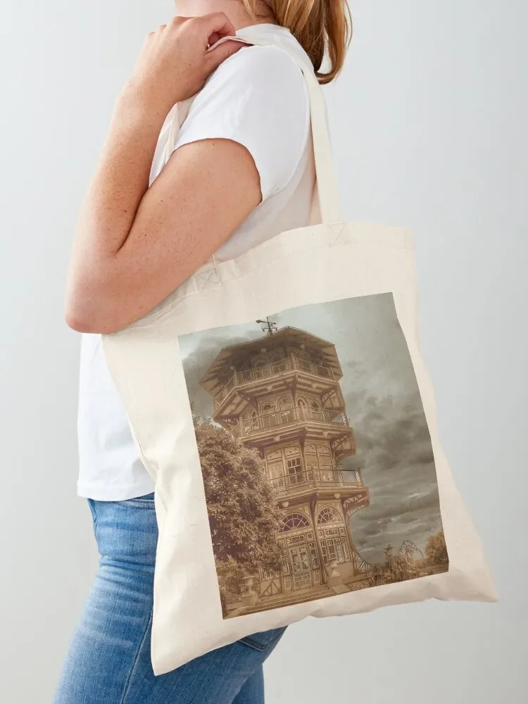 

Patterson Park Pagoda Tote Bag Canvas stote bag sacs de shopping tote bag woman Cloth