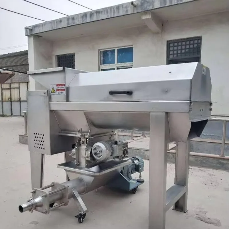 Grape Destemming and Crushing Fruit & Vegetable Juicer Machine