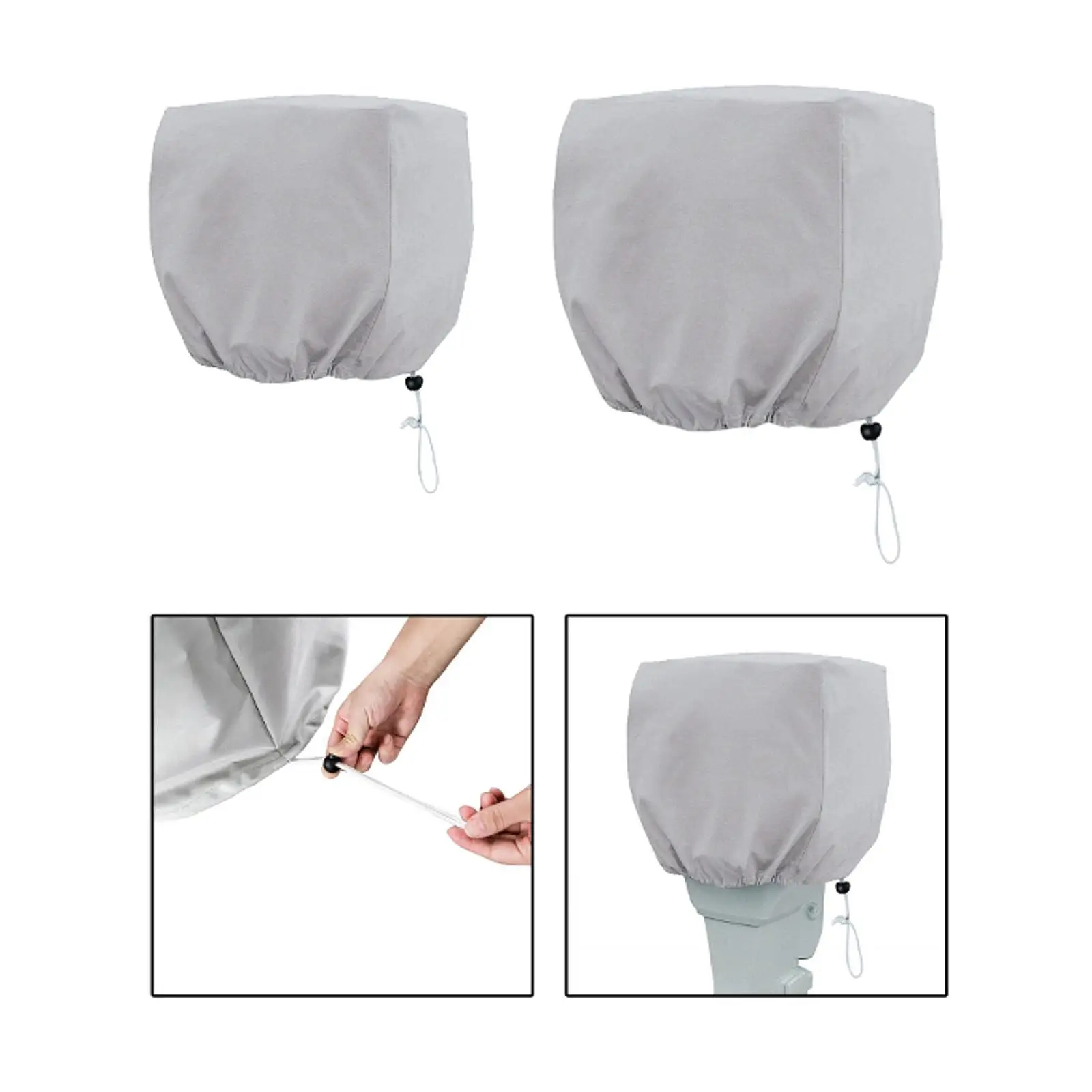 

Outboard Motor Cover Sun Protection Dustproof Easy to Install Waterproof