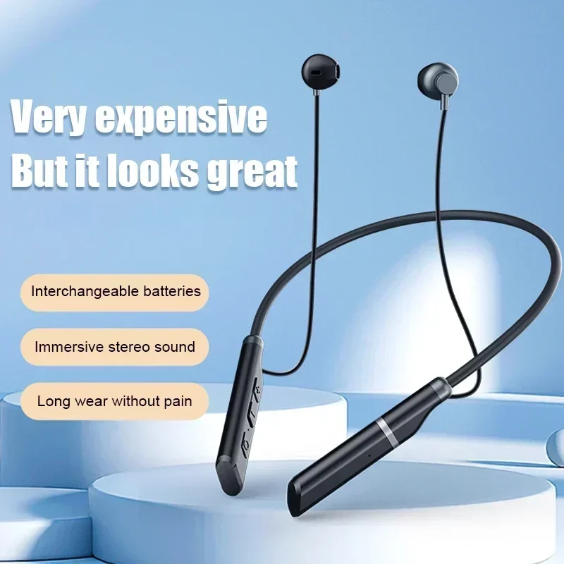 

Bluetooth Headset Sweat Resistant in-Ear Stereo Earphones For Smart Phone