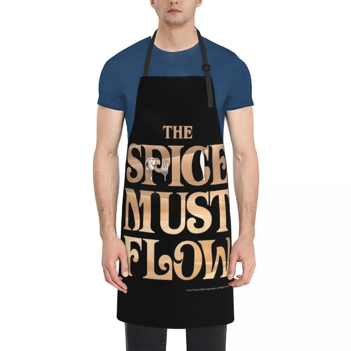 

The Spice Must Flow, Dune Apron Kitchen Apras Man Hairdresser chef costume Apron