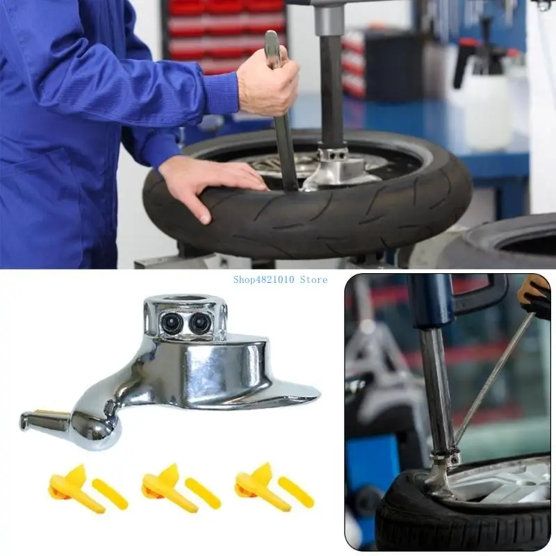T3LF Car Tyre Changer Wheel Tyre Change Duck Head Tool Clamps Spenner Demount