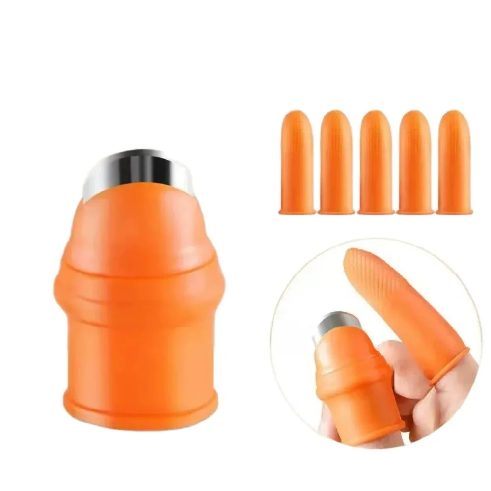 Garden Hand Tool Thumb Cutter Pruning Scissors Vegetable Harvest Plant Separator Finger Tool for Gardening And Agriculture