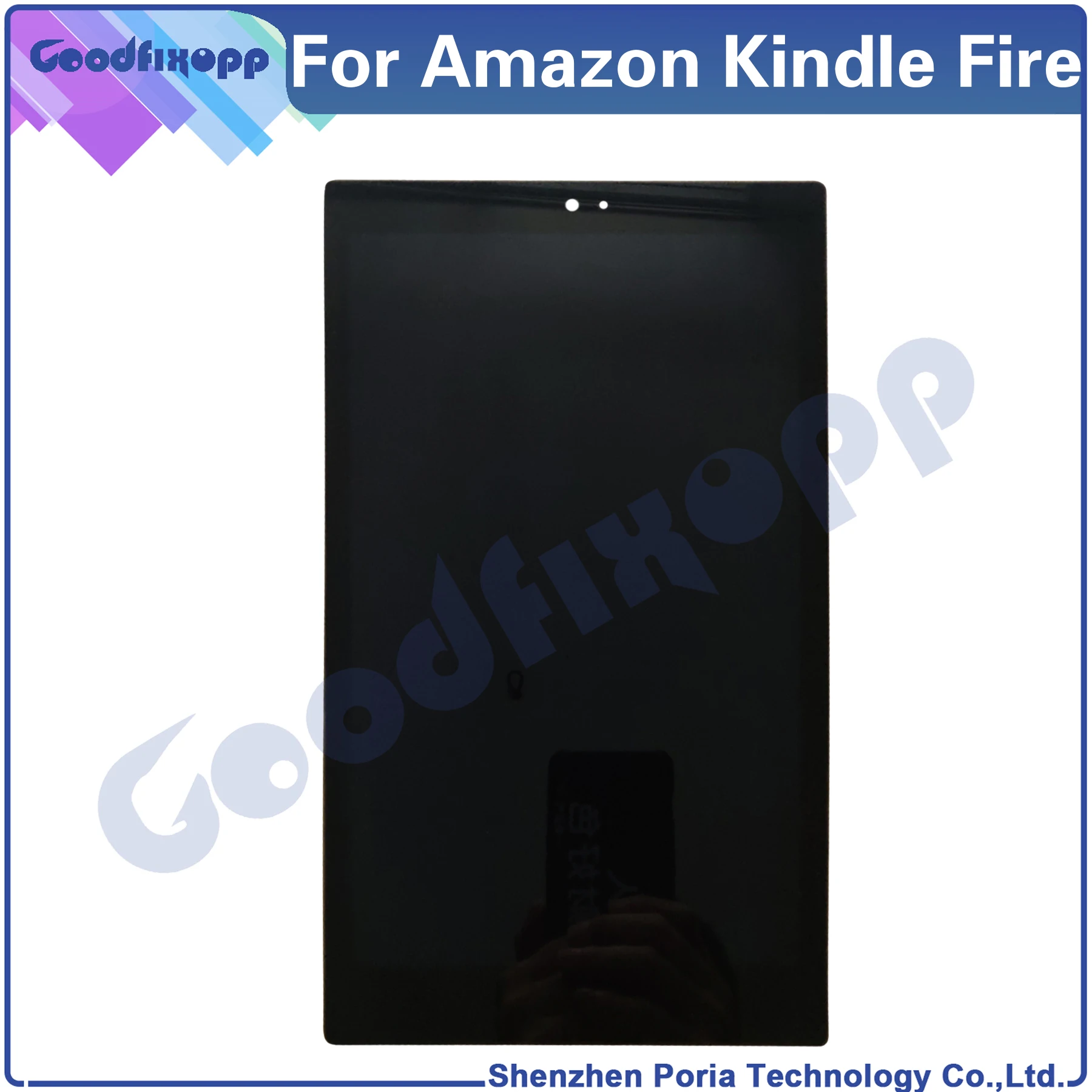 For Kindle Fire HD10 2017 HD 10 7th Gen SL056ZE LCD Display Touch Screen Digitizer Assembly Replacement