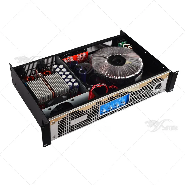 DF41300 احترافي 4 × 1300 وات في مضخم طاقة عالي 8 أوم، مضخم صوت