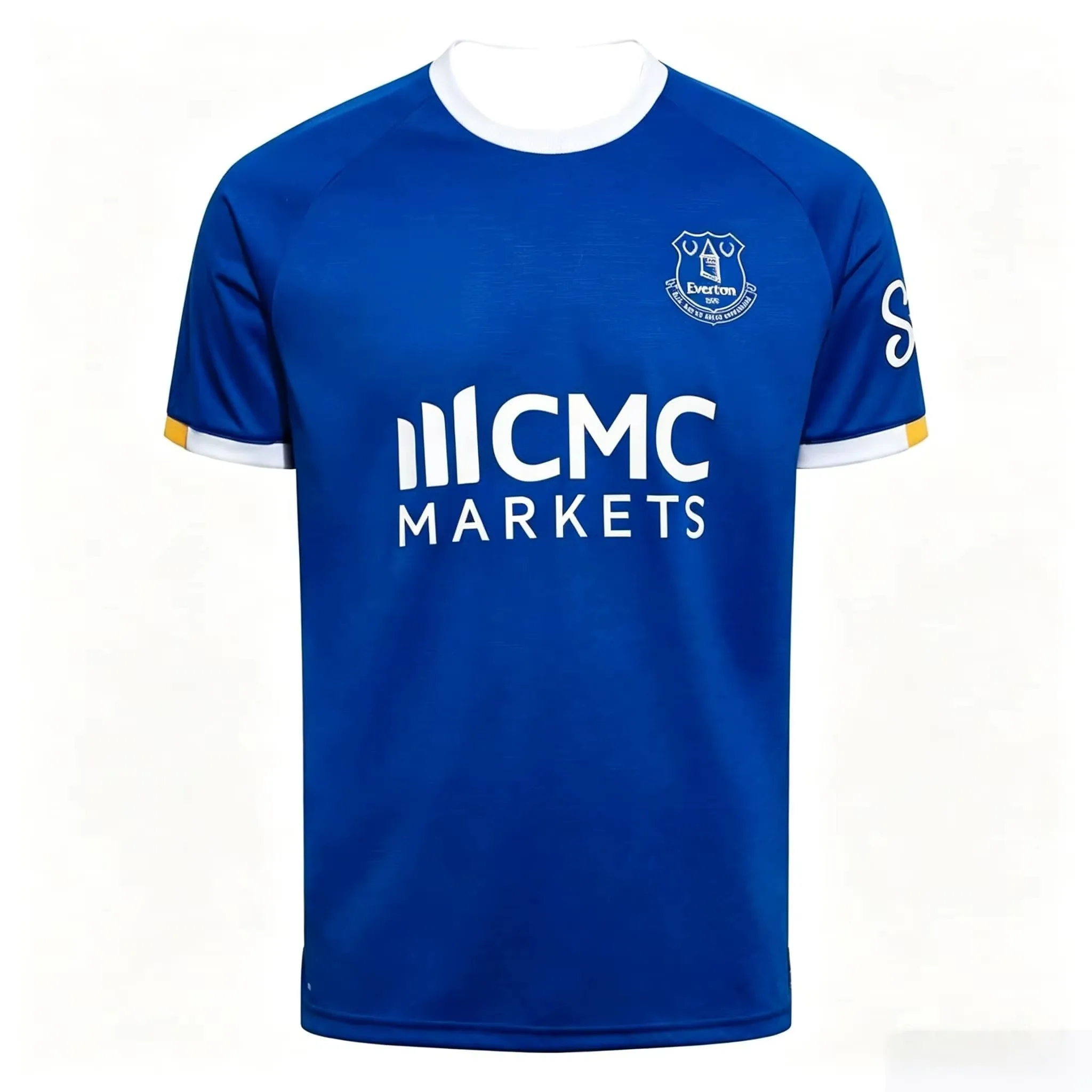 Heißes Y2k Everton Fußballtrikot Herren Fußball 3D T-Shirt Atmungsaktives Kurzarm-Sportshirt Trainings-Top Lässiger Sommer-Fan-Stil – Detail 3