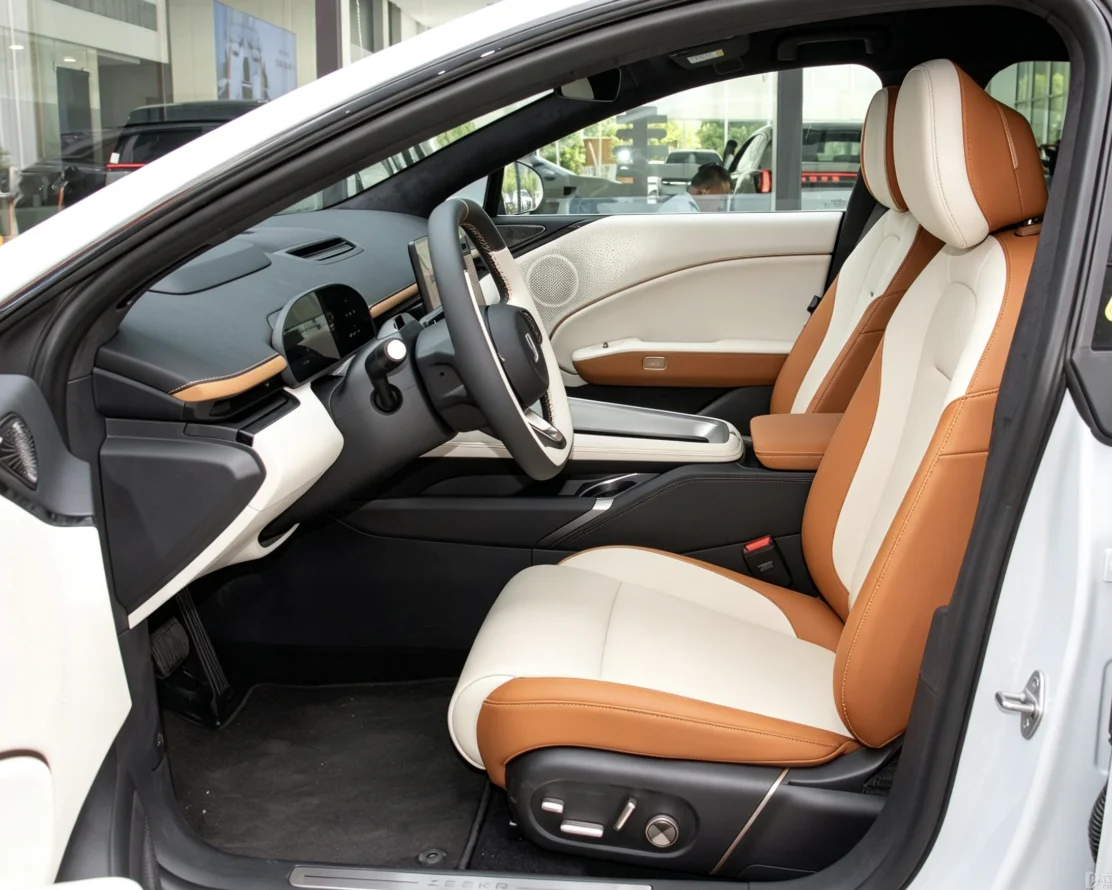 Für Zeekr 7gt 2025 Maßgefertigte Autositzbezüge Luxuriöses Nappaleder 100% Passgenau Innenraumzubehör 360 ° Vollständige Abdeckung – Detail 3