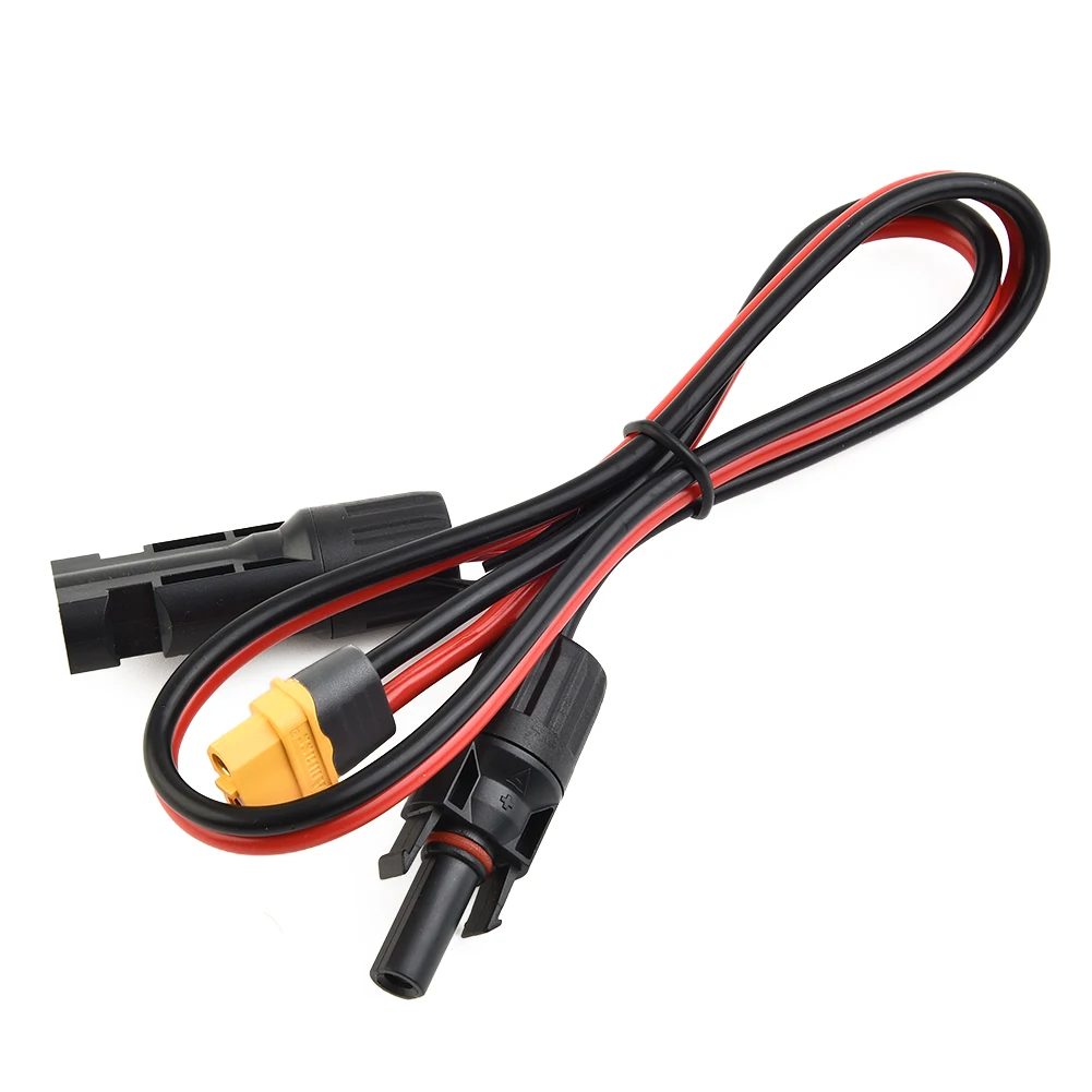 

Charging Cable Connection Cable Female Solar Panel PVC Safe Solar Generator Tinned Copper Firmly Dock Suitable