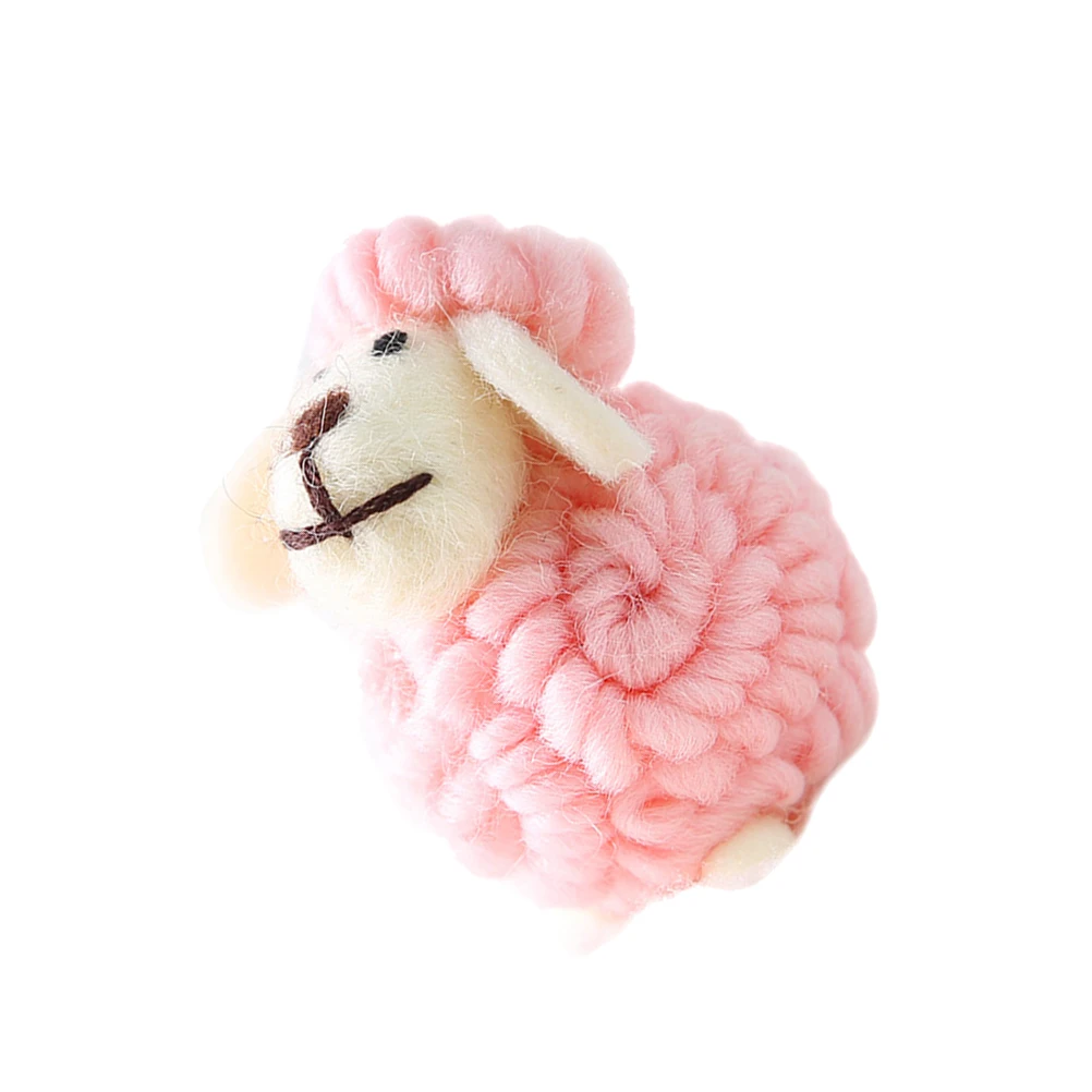

Felt Sheep Decoration Mini Ornament For Christmas Tree Holiday Party Decor Hanging Pendant Festive Home Decoration