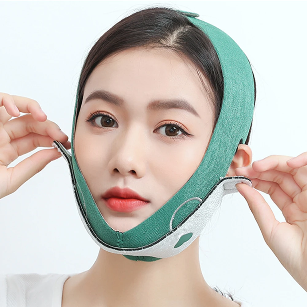 Face V Shaper Facial Slimming Bandage Relaxation Lift Up Belt Shape Lift Reduce Double Chin Face Thining Band Massage Slimmer