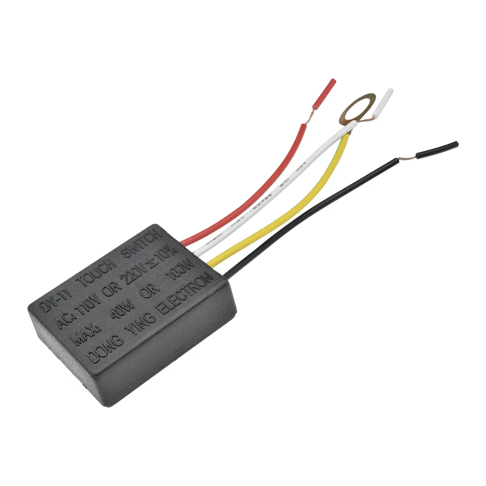 2 pezzi AC 100-240V 50Hz interruttore a sensore tattile a 3 vie parti della luce da scrivania sensore di controllo Touch Dimmer per lampadine sensori interruttore lampada