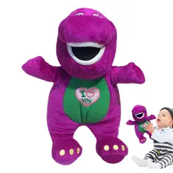 25cm Barney Dinosaur Plush Toy Anime Stuffed Animal Monster Dinosaur Horror Doll Plush Pillow children Birthday Christmas Gifts