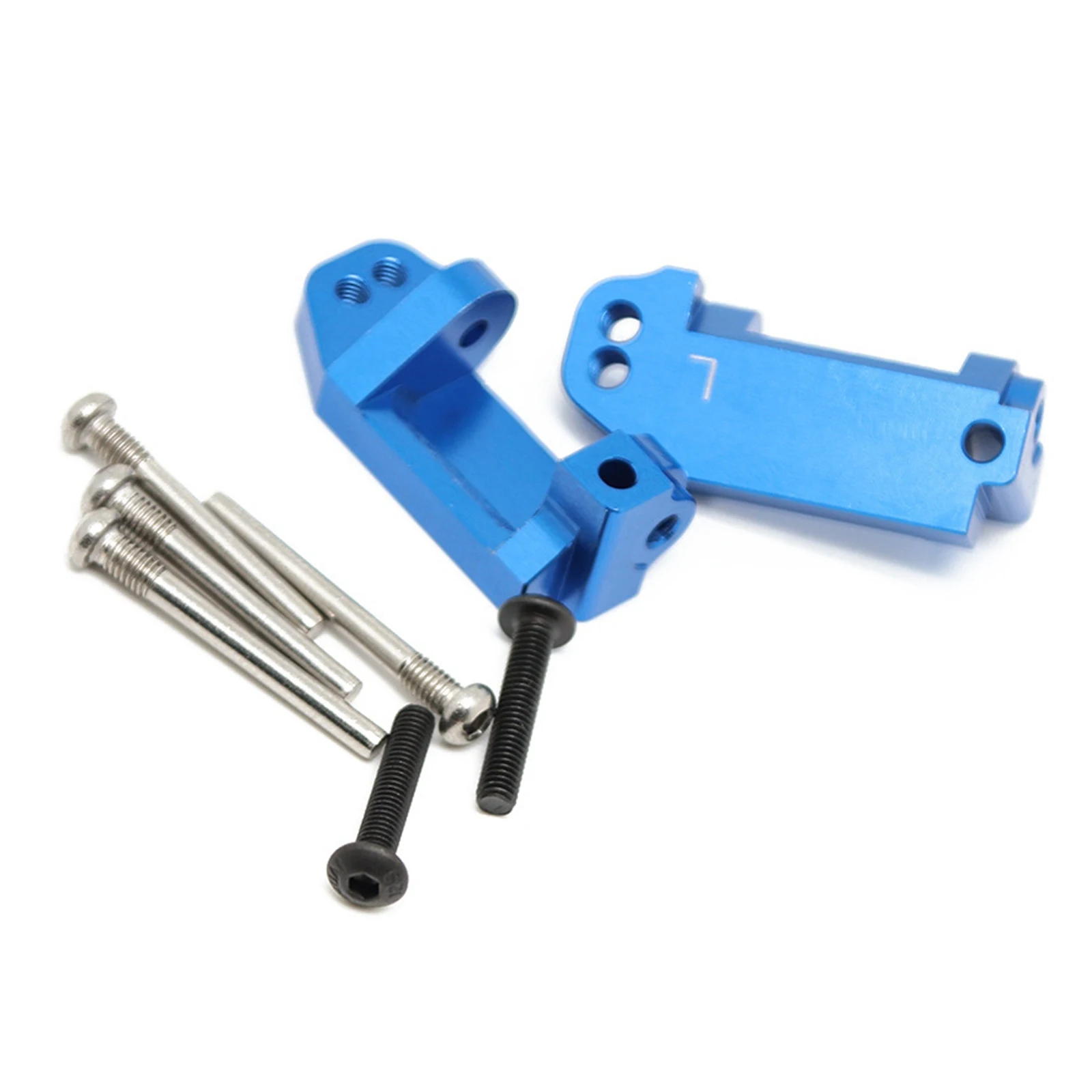 Slash 2WD 1:10 Alloy Caster Block for Traxxas Blue by Atomik RC Replaces TRX 3632 metal parts accessories