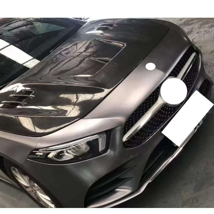 Factory Sales GT style engine hood W177 W188 Carbon Fiber Hood Vents Car Bonnet for Mercedes A Class 2019-2025