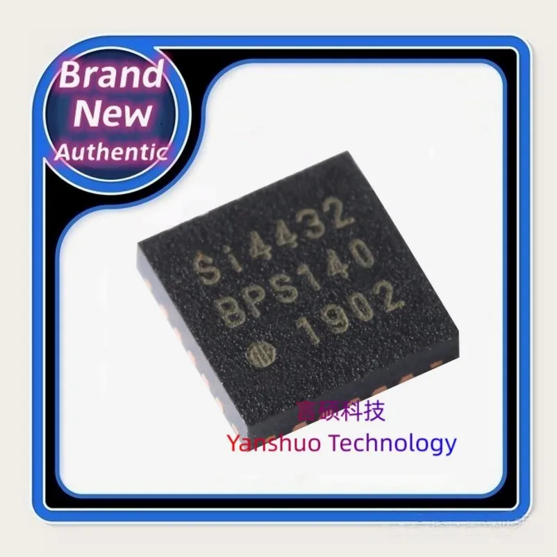 5PCS SI4432-B1-FMR  100% original, wireless ISM transceiver IC chip