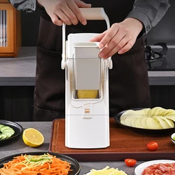 5 in1Multifunction Vegetable Cutter Meat Potato Slicer Carrot Grater Kitchen Accessories Gadgets Steel Blade Kitchen Aid Tool