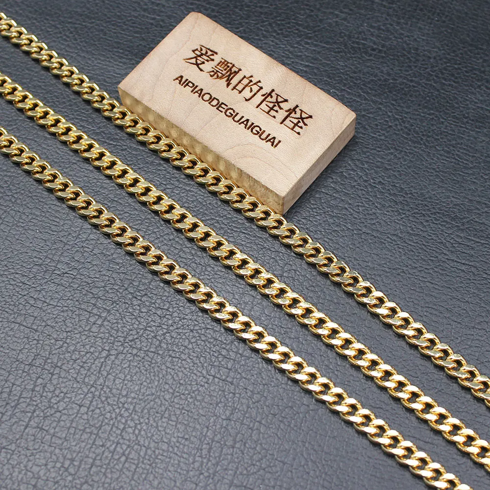 

APDGG 1 Meter Copper Fashion Bezel Set Chain