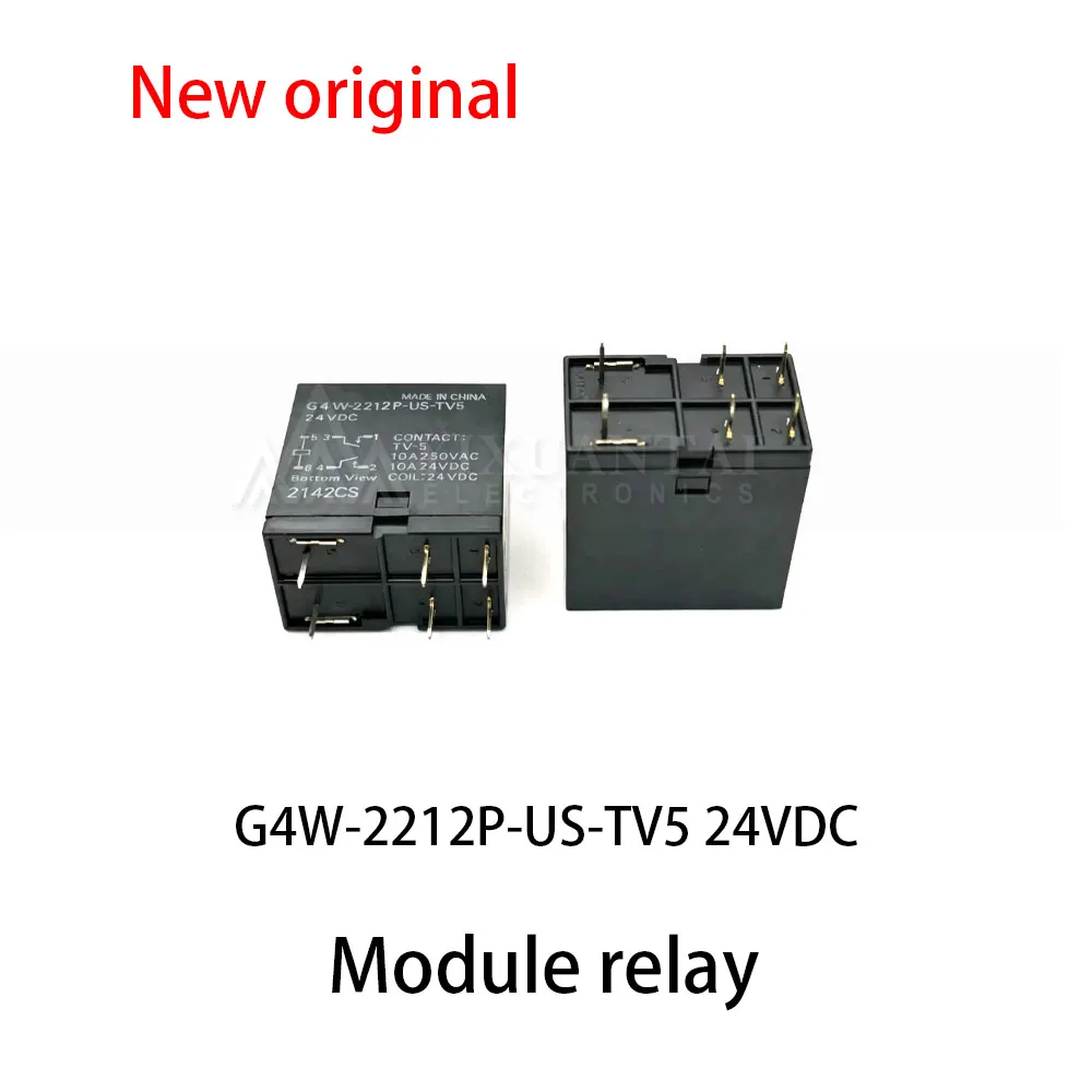 1pcs~5Pcs G4W-2212P-US-TV5 24VDC Relay 6-pin 24VDC