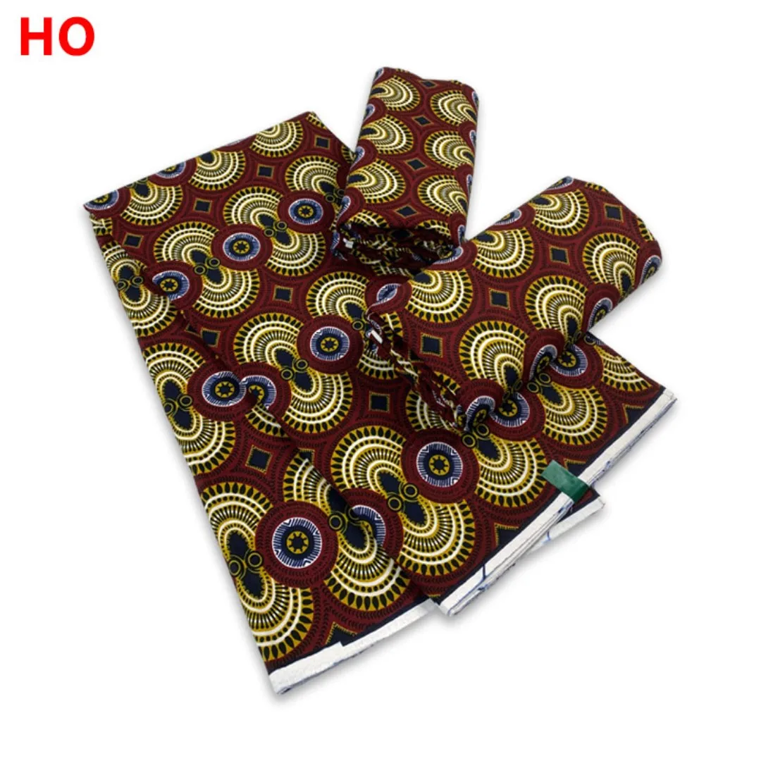 

2023 New Design 100% Cotton Top Quality Hollande Wax African Fabric For Wedding Dress Making Craft Loincloth Y12