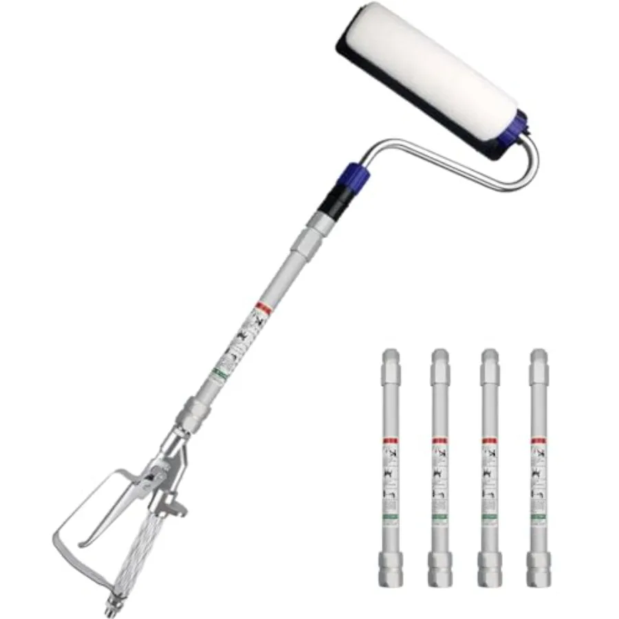 

Airless Paint Sprayer Roller Inner Feed for High Pressure Airless Spray Gun with Wand Power Wall Brush Self-Priming Paint Rolle