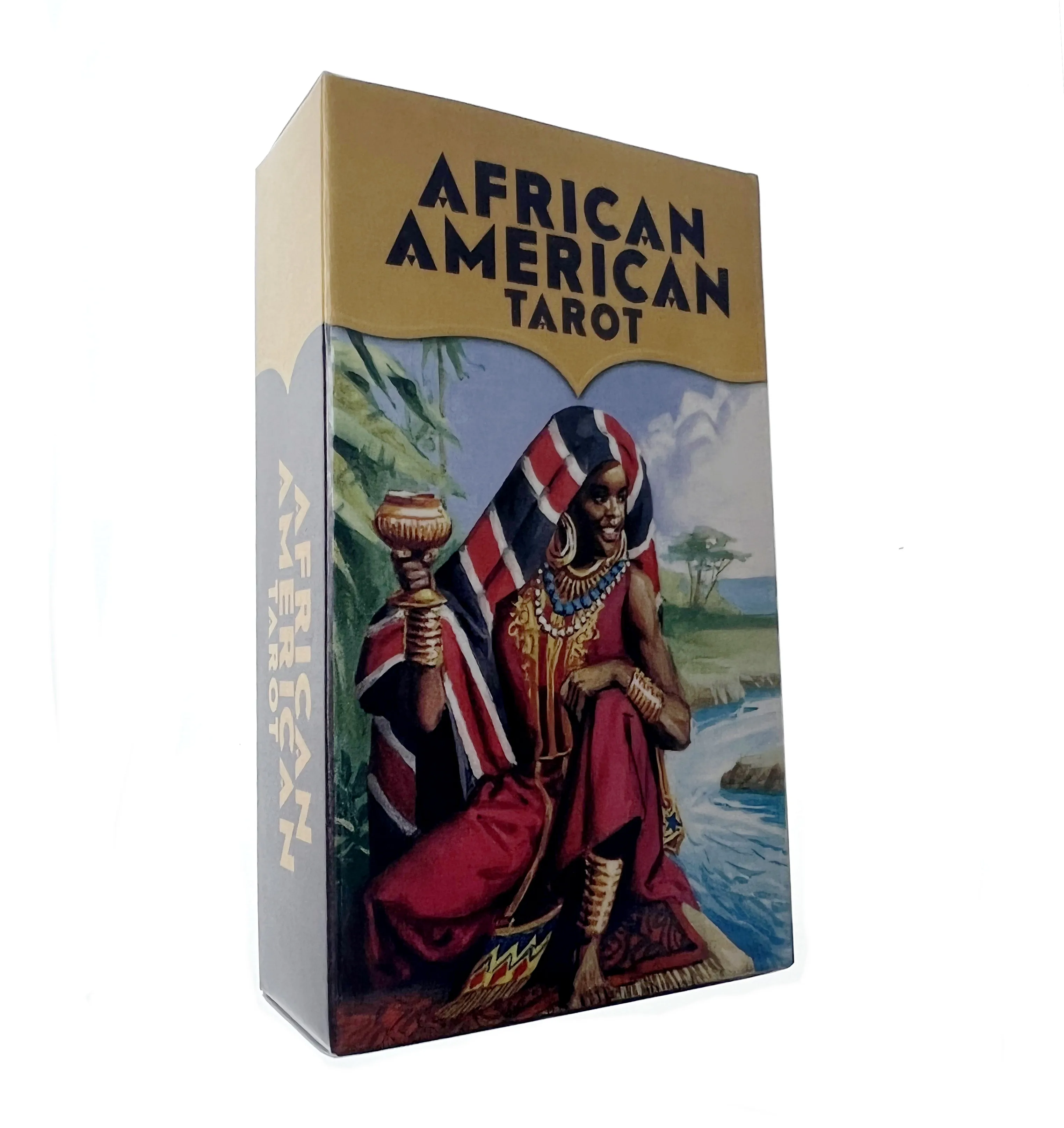African American Tarot Cards Guidebook Card Game Tarot Deck with