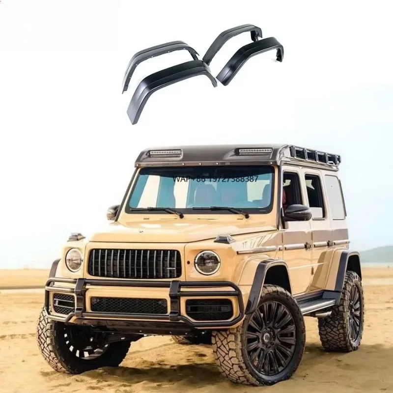 G CLASS W464 Dry Carbon Over Fender G63 4X4 Widen G500 2018-2021 Fender  Carbon Fiber Material Facelift New