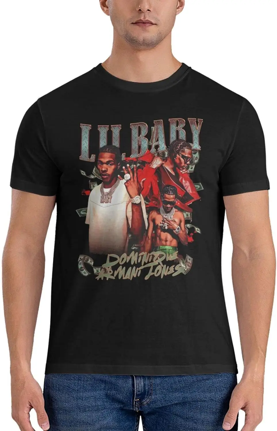 Men's T Shirt Cotton Graphic Short Sleeve Clothing