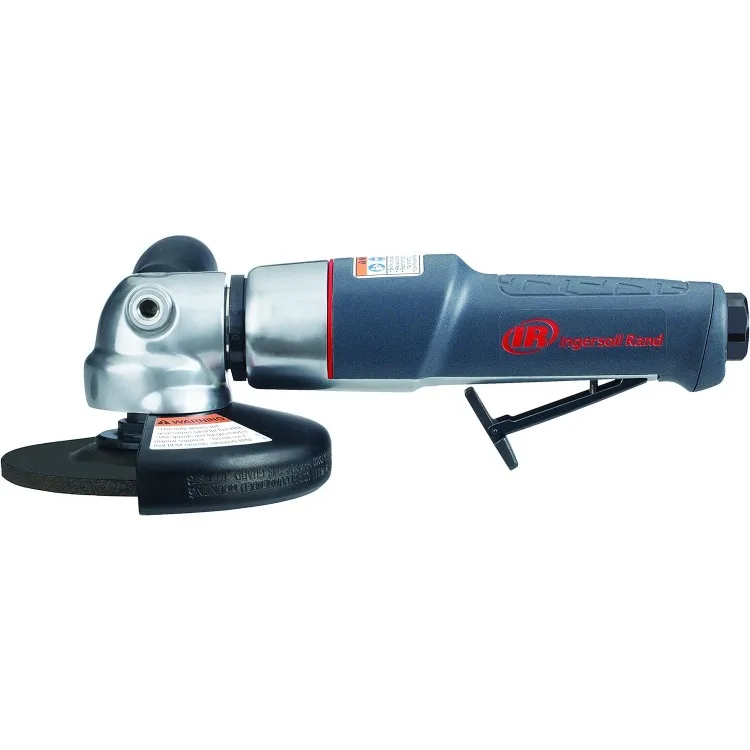 Amoladora angular de aire 345MAX, herramienta de corte, rueda de 5 ", 12.000 RPM, 0,88 HP, rosca de 5/8"-11, escape trasero