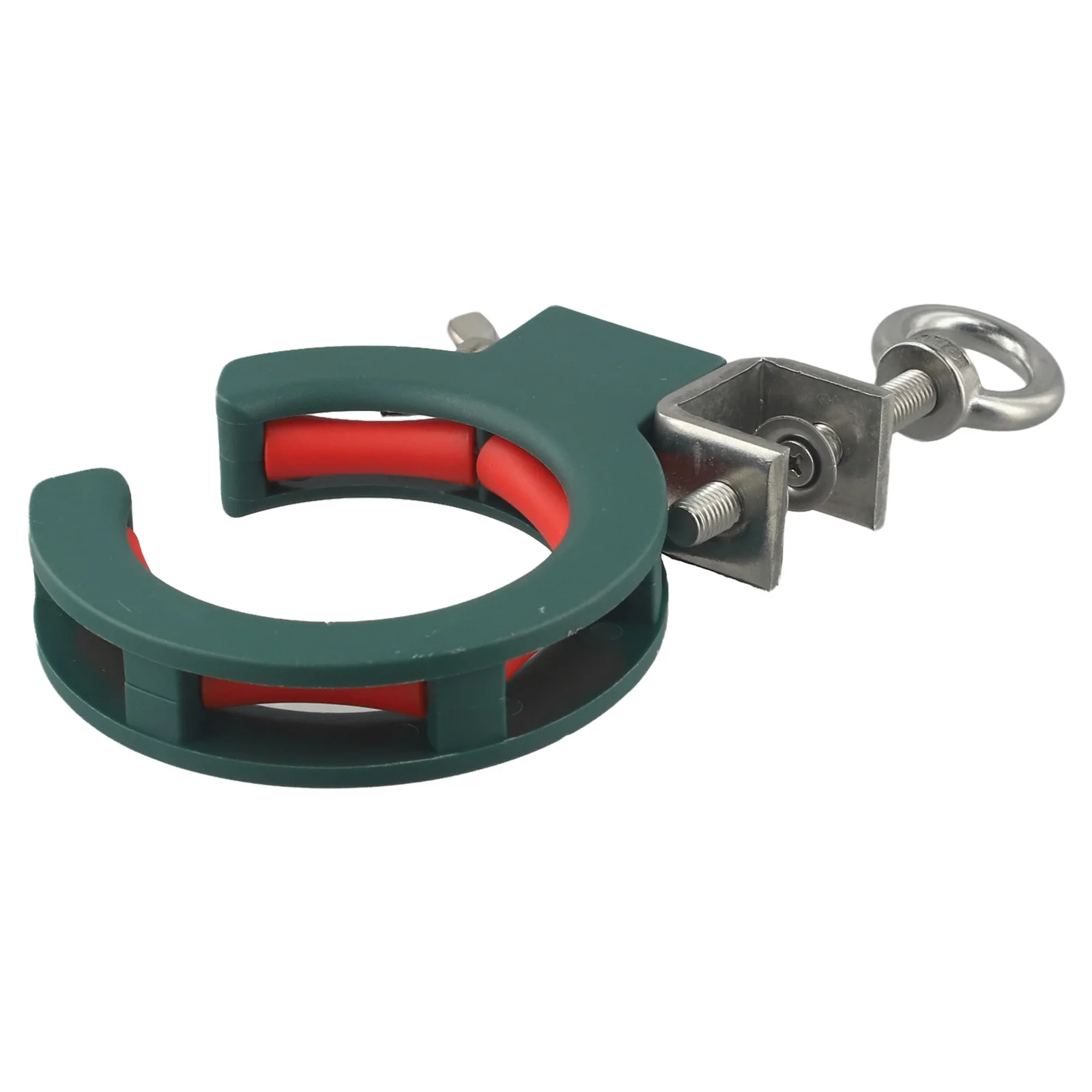 Clamped At Multiple Angles For Construction Sites Bridge Pulley Threading Integrated Wiring Tool Smooth Operation