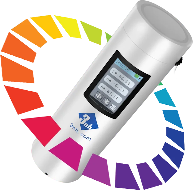 

Профессиональный колориметр 3nh ColorReader CR2 Bluetooth 5.0 с приложением, датчиком с двойным оптическим путем и полноспектральным измерением света 400～700 нм