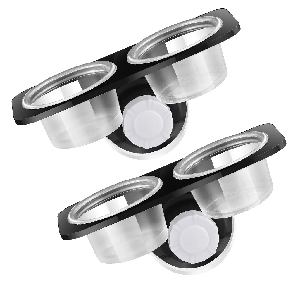 

2Pcs Suction Cup Reptile Feeders Plastic Stable Design Easy Clean Reptile Food Bowls Lizard Water Dishes Gecko Feeding Supplies